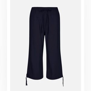 Soya Concept 100% cotton  Cropped Pants with Drawstring